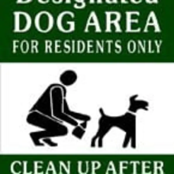 Dog Park Signs