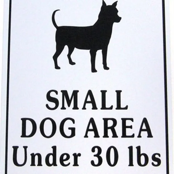 Dog Park Signs