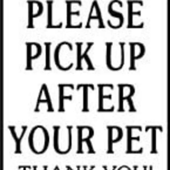 Dog Park Signs