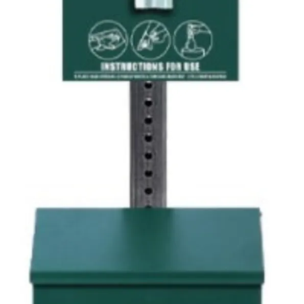 Complete Dog Waste Station with Single Pull