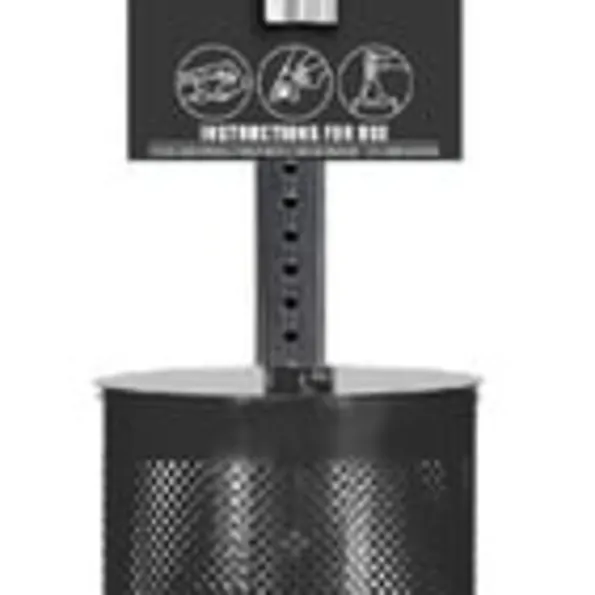 Complete Dog Waste Station with Single Pull