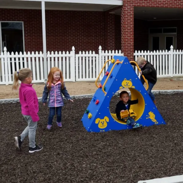 Climbing Wall with Tunnel