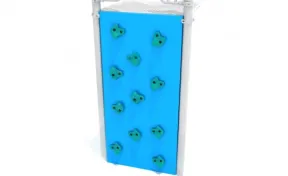 Spark Series Vertical PE Rock Replacement Climbing Wall
