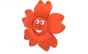 Tree House Series Flower Face Replacement Topper