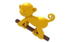 Tree House Series Monkey Replacement Topper