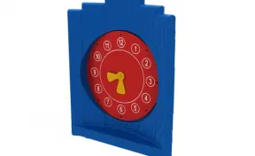 Tree House Series Clock Replacement Panel