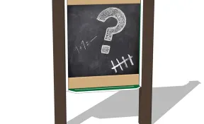 2' Magnetic Chalkboard