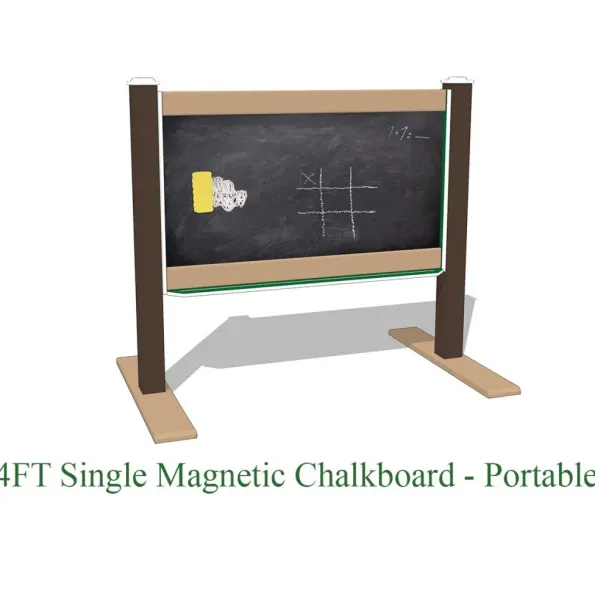 4' Magnetic Chalkboard
