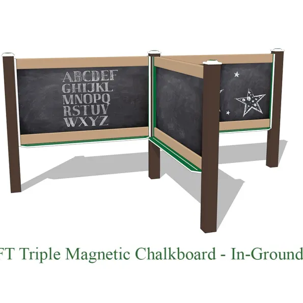 4' Magnetic Chalkboard