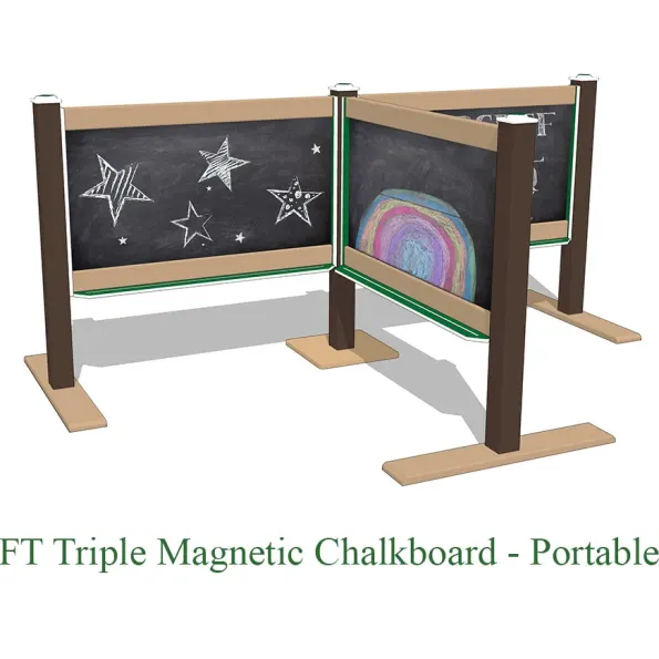 4' Magnetic Chalkboard