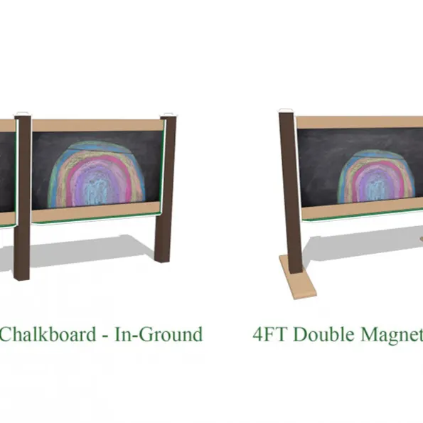 4' Magnetic Chalkboard