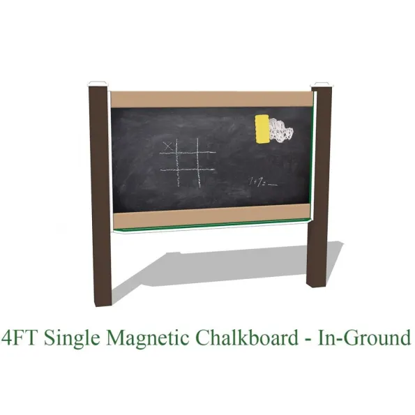 4' Magnetic Chalkboard