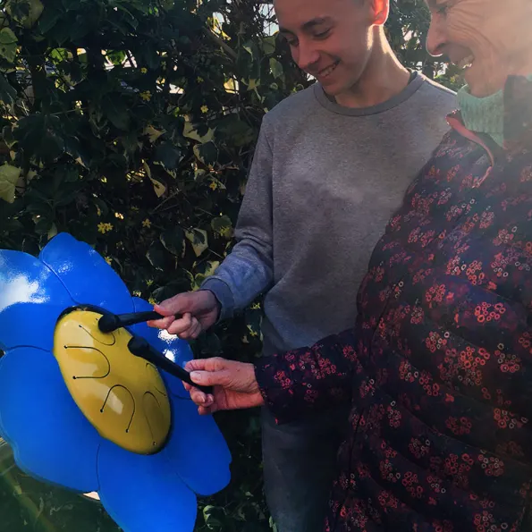 Forget-Me-Not Petal Drum