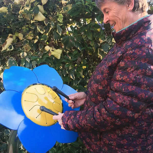 Forget-Me-Not Petal Drum