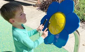 Forget-Me-Not Petal Drum