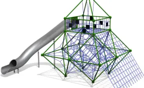 Meteor Climber Large with Fort and Slide
