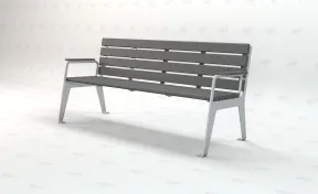Plaza Bench