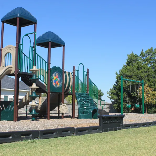 Playground Border Bench