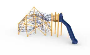 Beehive Fort Climber with Planar Nets and Slide