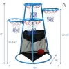 4-Ring Basketball Stand with Storage Bag thumbnail 2