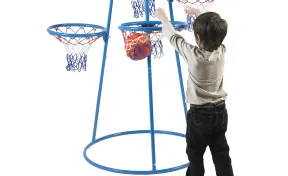 4-Ring Basketball Stand with Storage Bag