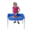 Small Blue Sensory Table with Lid thumbnail 1