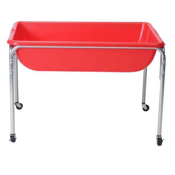 Large Red Sensory Table