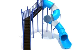 Freestanding Spiral Tube Slide