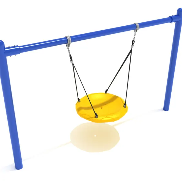 1-Bay Single Post Nest Swing