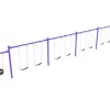 4-Bay 2 Cantilever Swings thumbnail 2