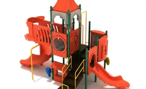 Winding River Lookout Castle Spark Playground Structure