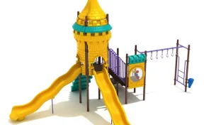 Flight of Fairies Castle Spark Playground Structure