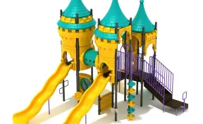 Seaside Spires Castle Spark Playground Structure
