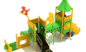 May Day Market Castle Spark Playground Structure