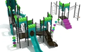 Raiding Wreckage Castle Spark Playground Structure