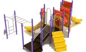 Shrieking Chateau Castle Spark Playground Structure