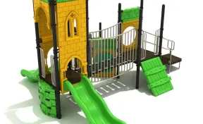 Avalon Island Castle Spark Playground Structure