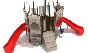 Belfry Bridge Castle Spark Playground Structure