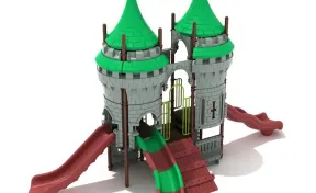 Hemyock Halls Castle Spark Playground Structure