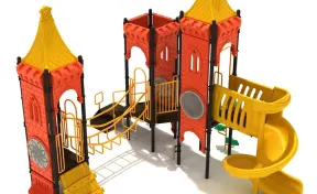 Chivalry Canyon Castle Spark Playground Structure