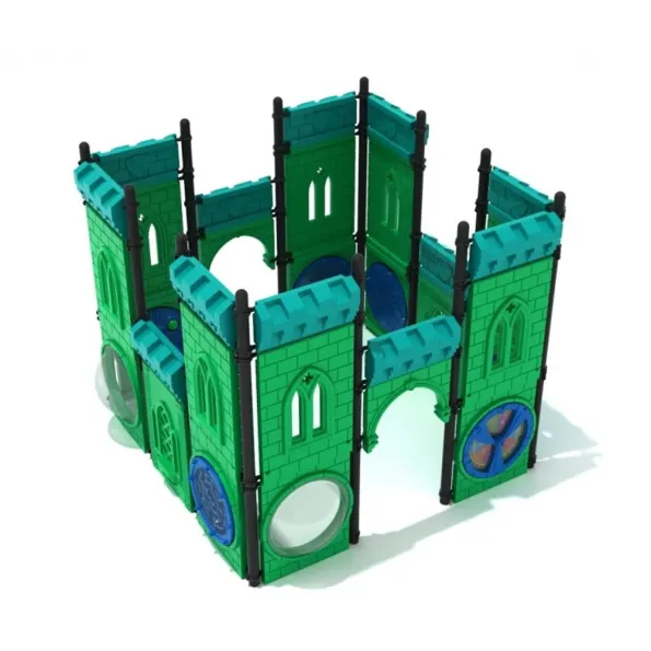 Ironclad Castle Spark Playground Structure