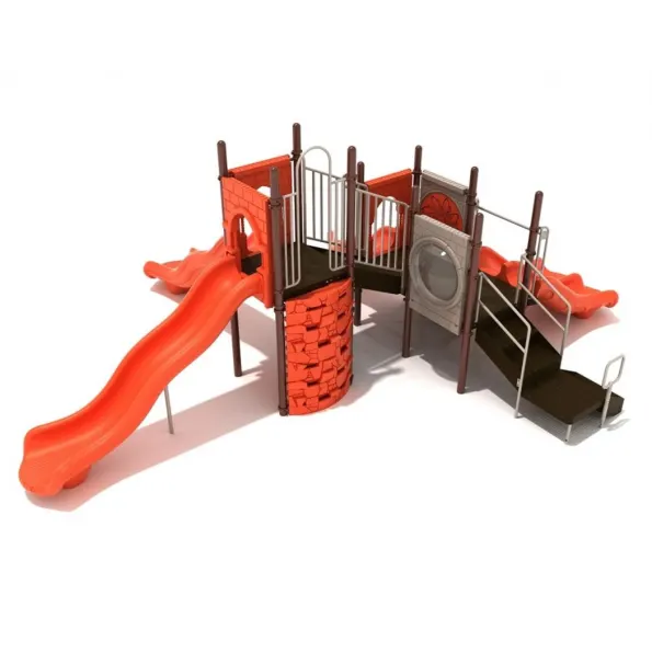 Rider's Reach Castle Spark Playground Structure
