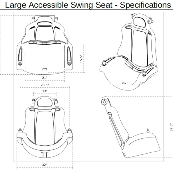 High-Capacity Adaptive Swing Seat