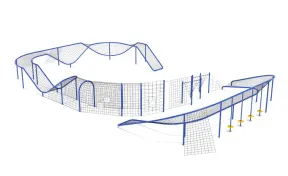Spacewalk Course Net Climber