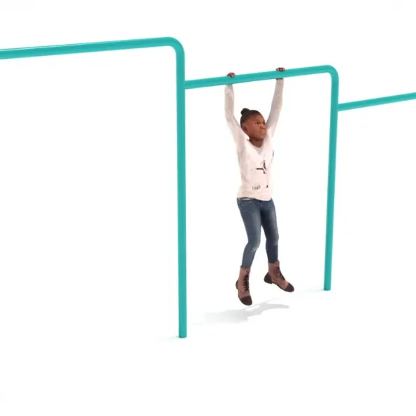 Triple Uneven Agility Bars