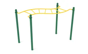 Wavy Overhead Scaling Ladder
