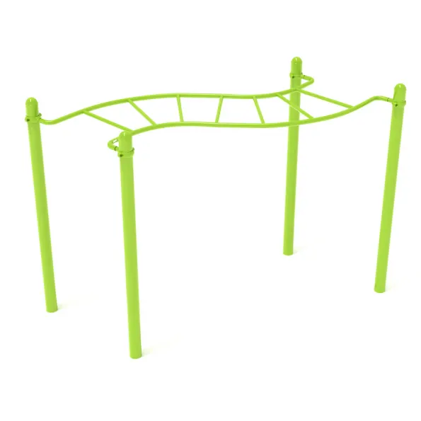 Wavy Overhead Scaling Ladder