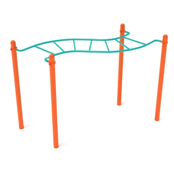 Wavy Overhead Scaling Ladder