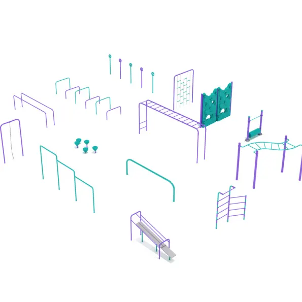 16 Piece Premier Kids Gym Course