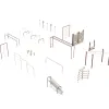 16 Piece Premier Kids Gym Course thumbnail 4